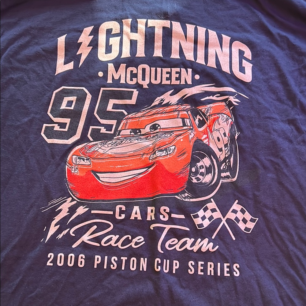 Lightning McQueen Cars Race Team T-Shirt